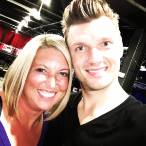 Nick Carter with Heather Donovan